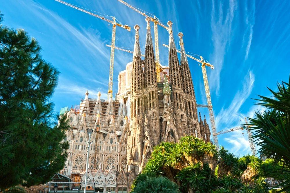 Adventní Barcelona letecky