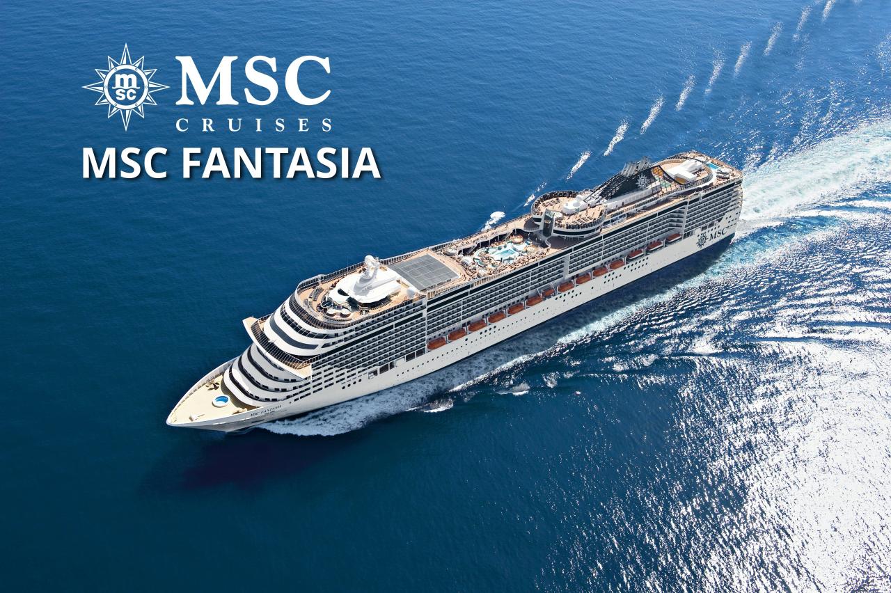 Francie, Itálie z Janova na lodi MSC Fantasia