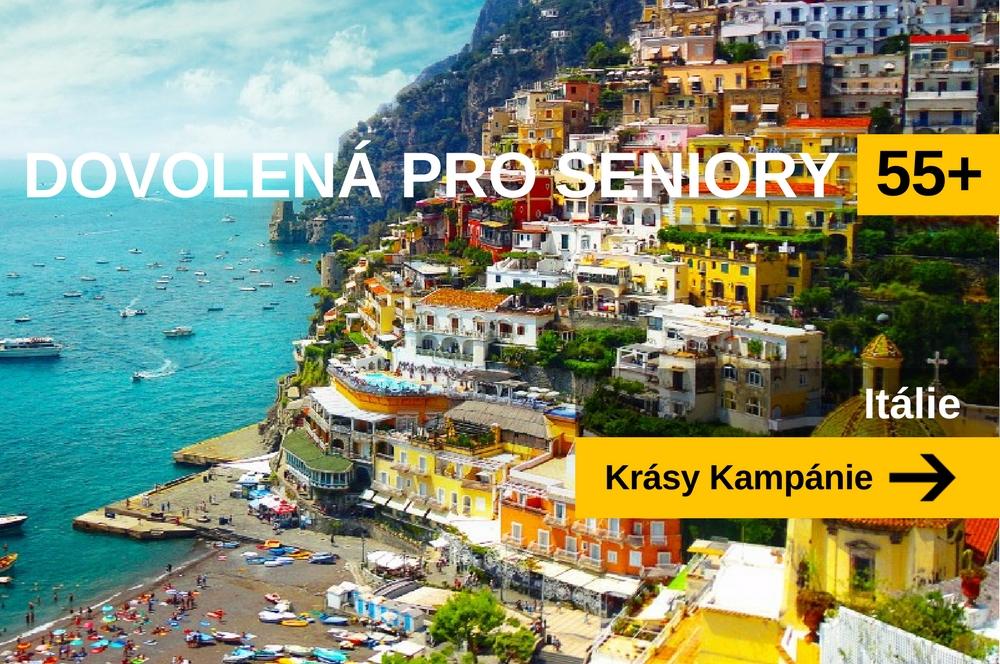 Itálie 55+ - poznávací zájezd krásy Kampánie