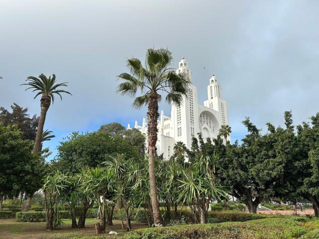 Katedrála Sacre Coeur v Casablance