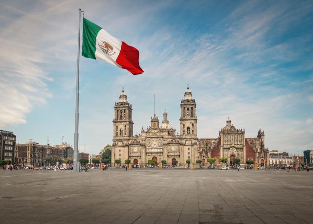 Náměstí Zocalo, Mexico City