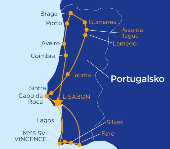 Velký okruh Portugalskem