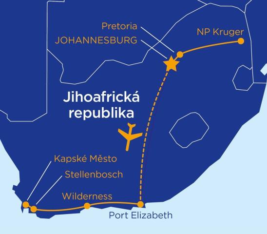 Putování Jihoafrickou republikou