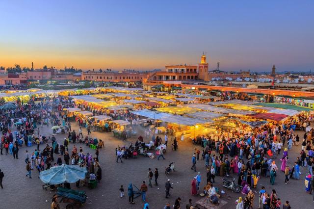 náměstí Djemaa El-Fna