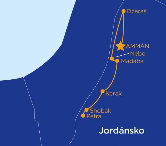 Jordánsko - země skrytých pokladů
