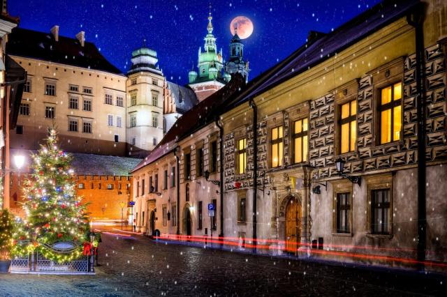 Advent v Krakově z Moravy