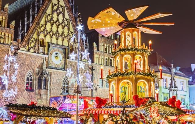 Advent ve Vratislavi z Prahy