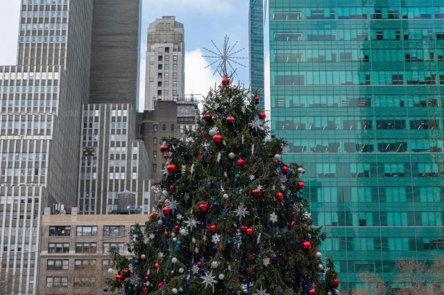 Předvánoční New York