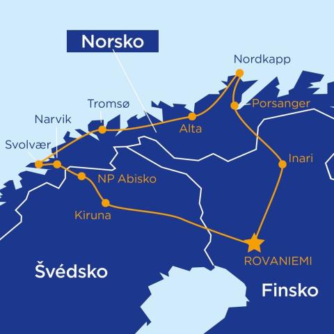 Nordkapp - velká cesta za polární kruh