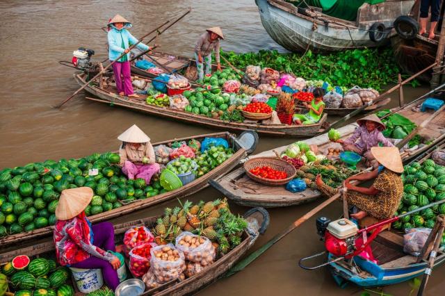Plavba po Mekongu z Vietnamu do Kambodži