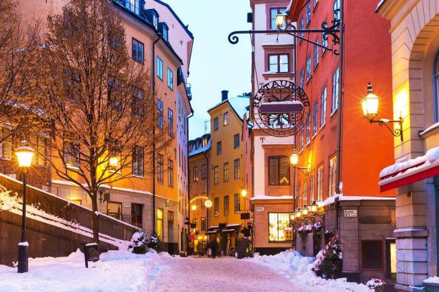 Advent ve Stockholmu