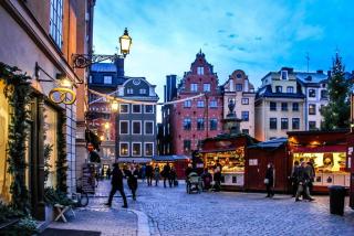 Advent ve Stockholmu