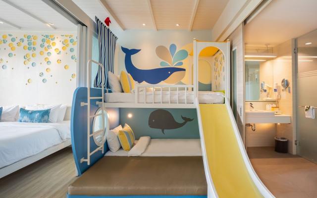 family slide room