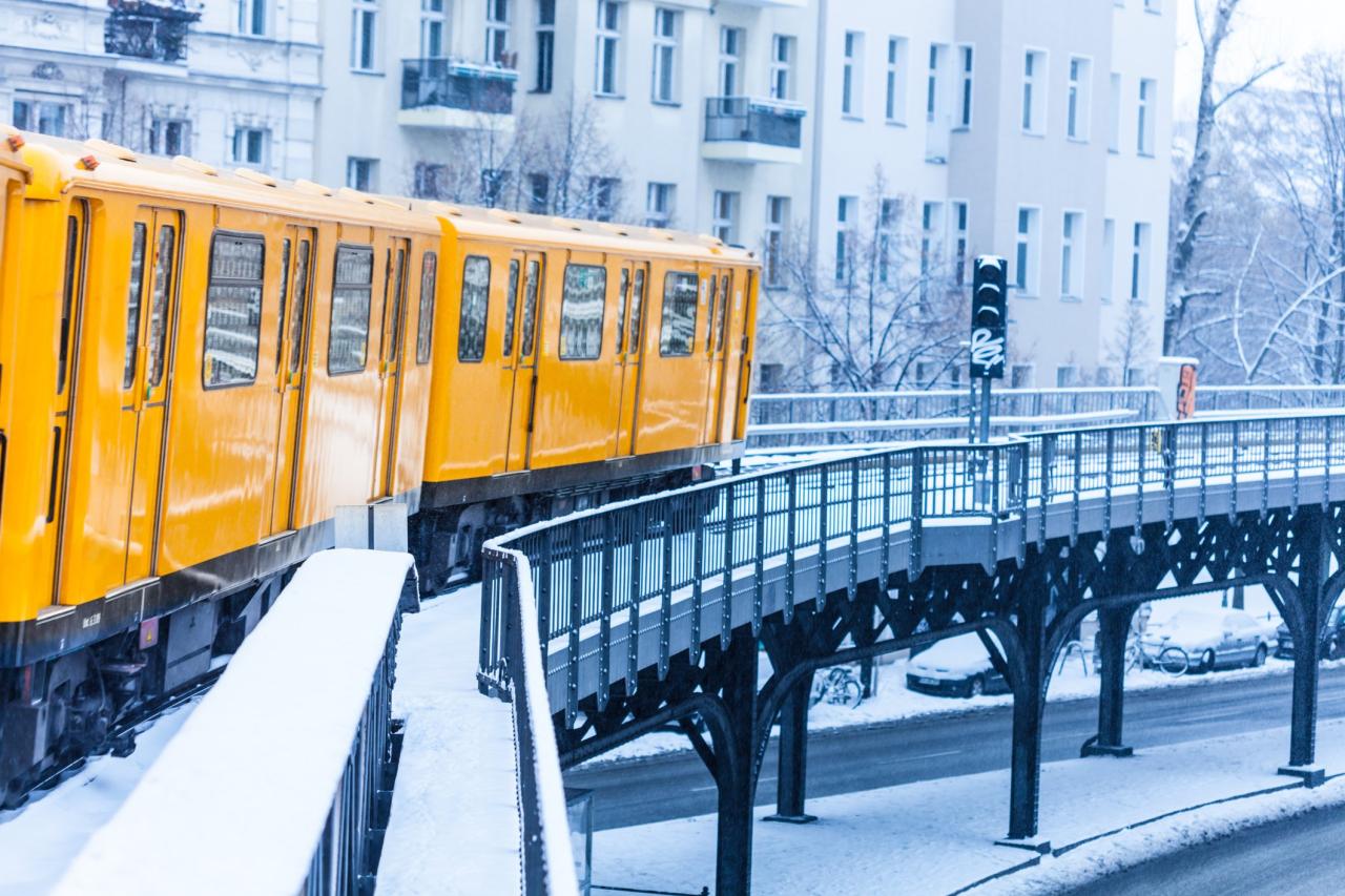 Berlín - vánoční trhy vlakem