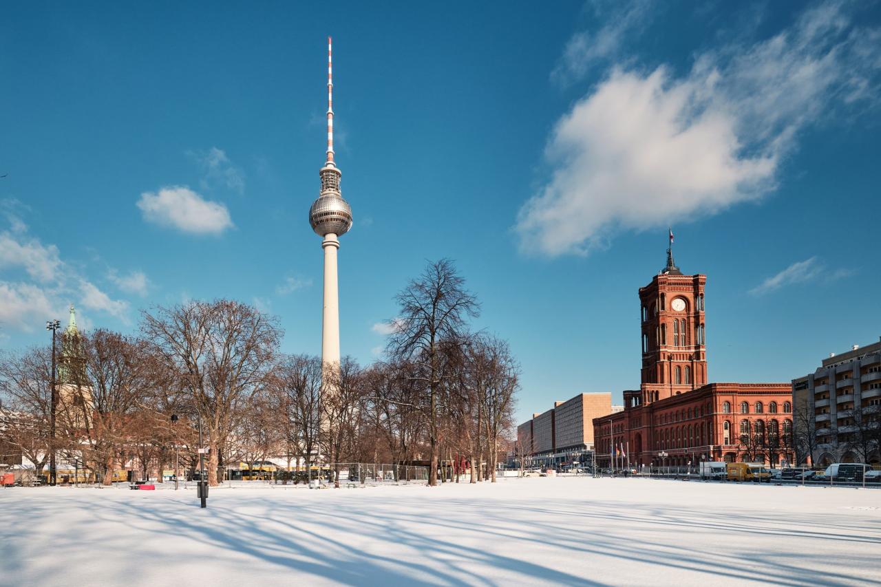 Berlín - vánoční trhy vlakem