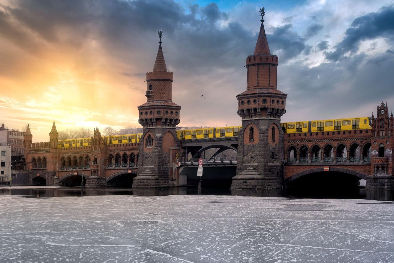 Berlín - vánoční trhy vlakem