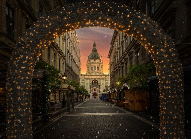 Budapešť - vánoční trhy vlakem