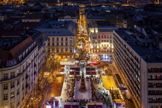 Budapešť - vánoční trhy vlakem