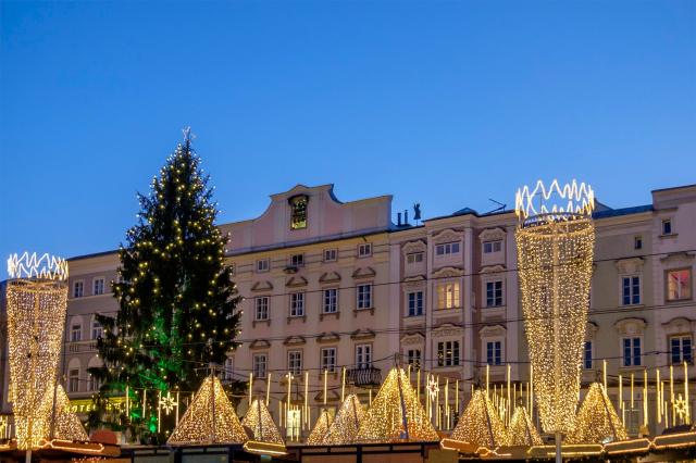 Linz - vánoční trhy vlakem