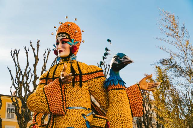 Festival citrusů v Mentonu 