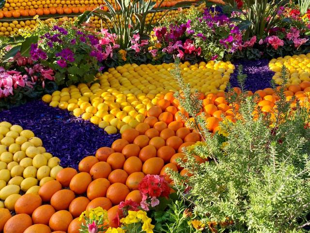 Festival citrusů v Mentonu 