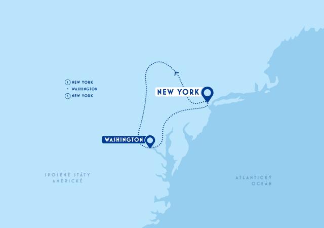 Valentýn v New Yorku s návštěvou Washingtonu 