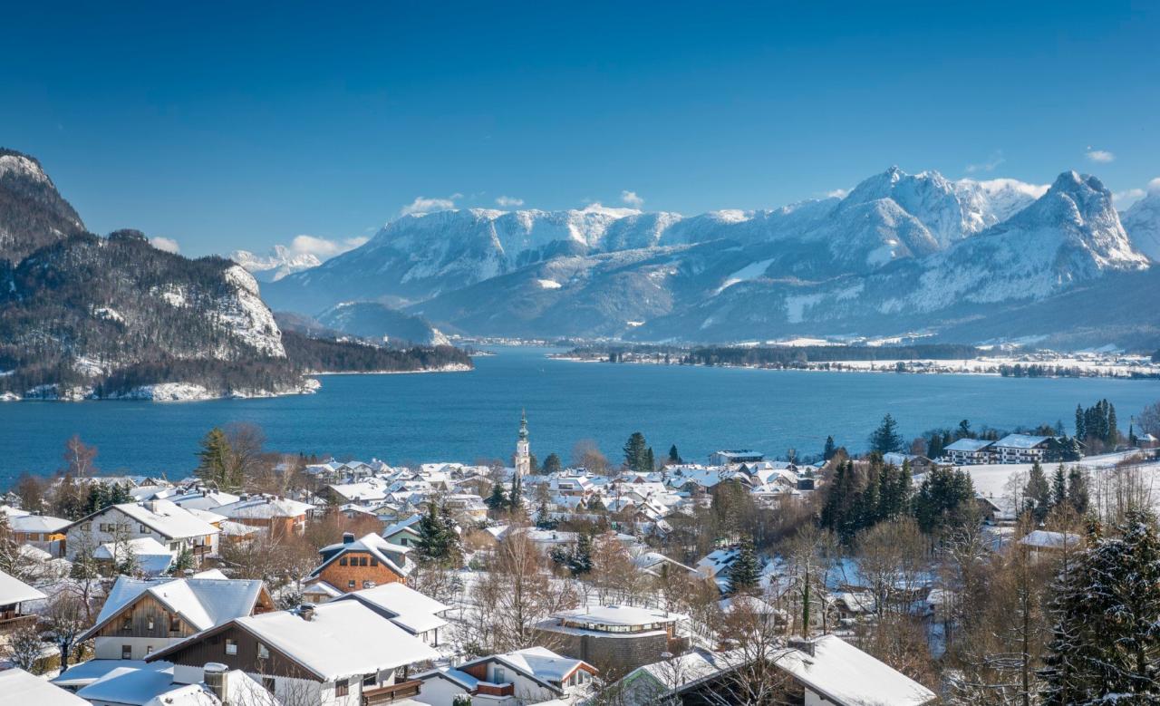 Adventní Salzburg a Solnohradská jezera
