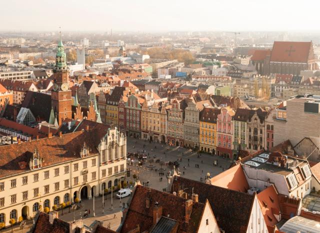 Vlakem napříč Polskem