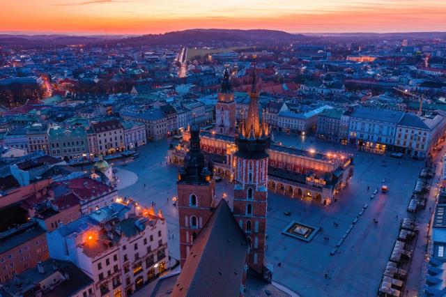 Vlakem napříč Polskem