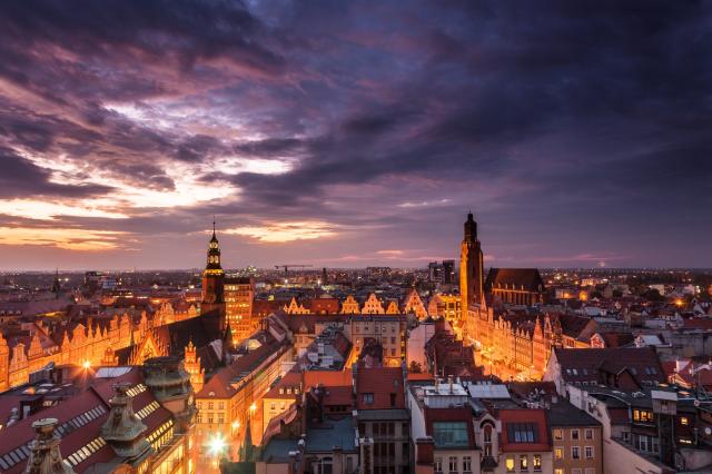 Vlakem napříč Polskem