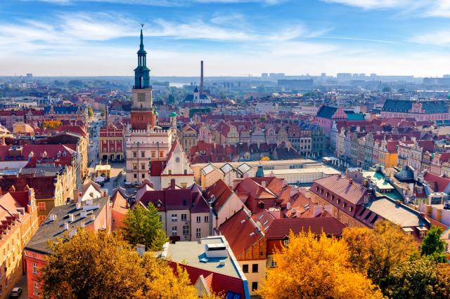 Vlakem napříč Polskem