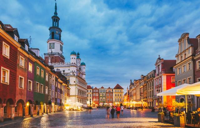 Vlakem napříč Polskem