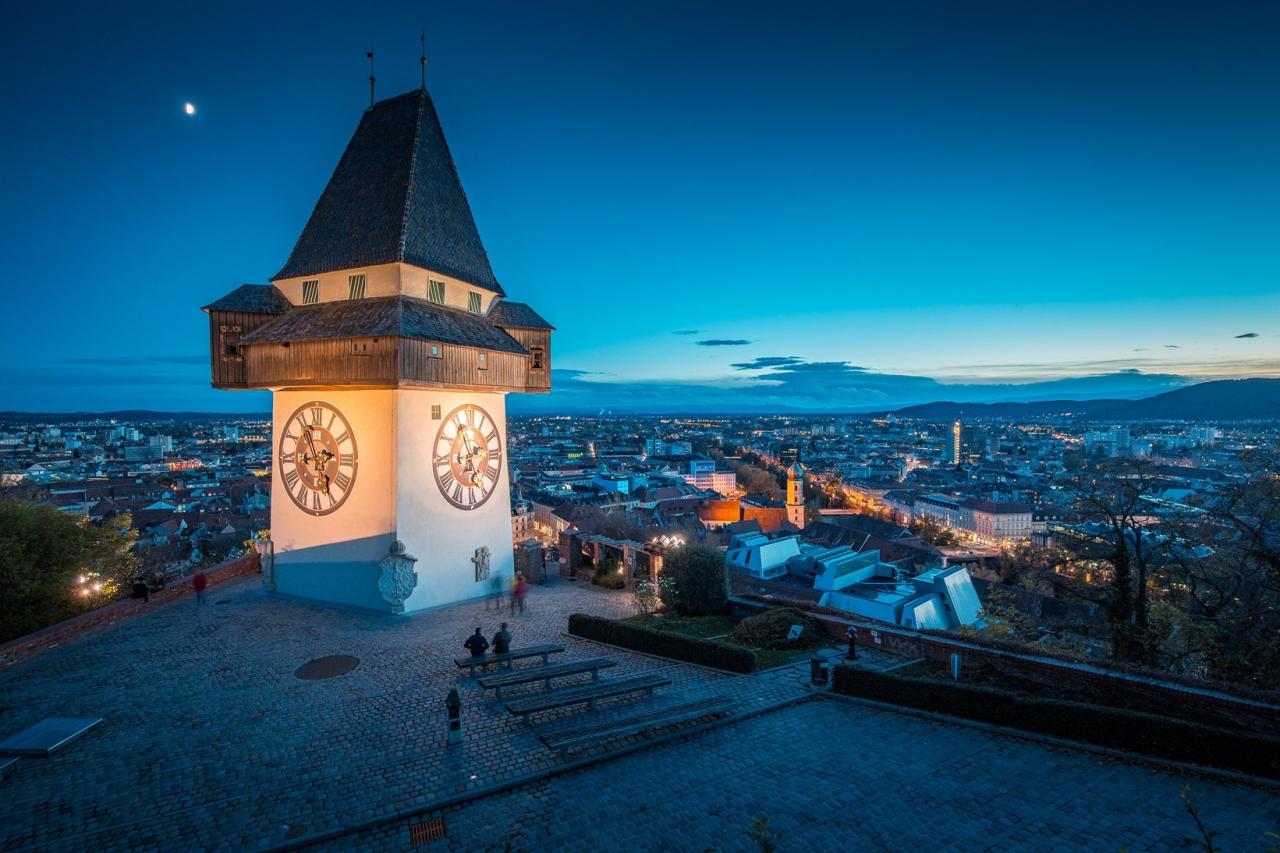 Graz - vánoční trhy vlakem