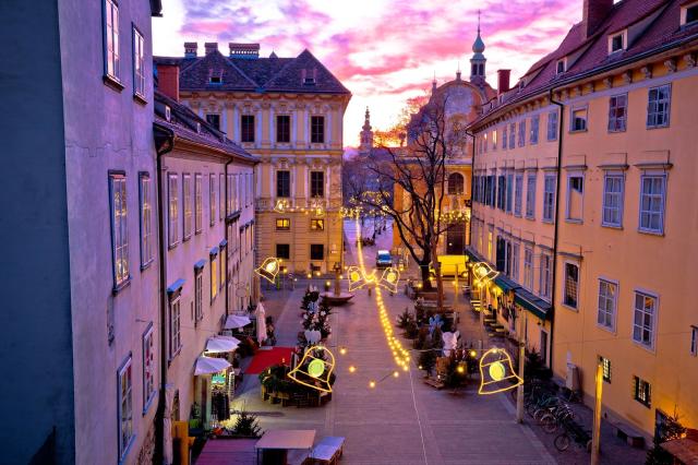 Graz - vánoční trhy vlakem