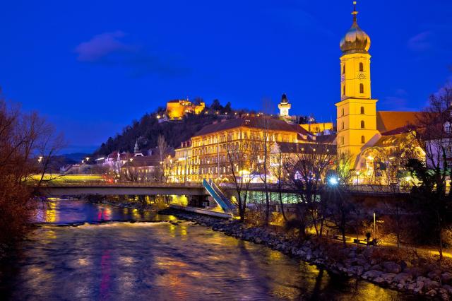 Graz - vánoční trhy vlakem