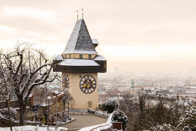 Graz - vánoční trhy vlakem