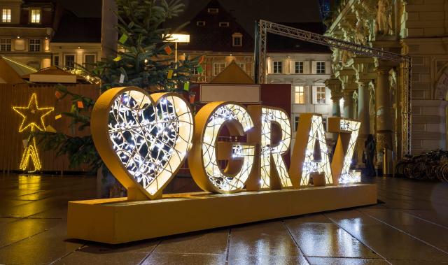 Graz - vánoční trhy vlakem