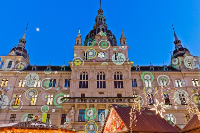 Graz - vánoční trhy vlakem