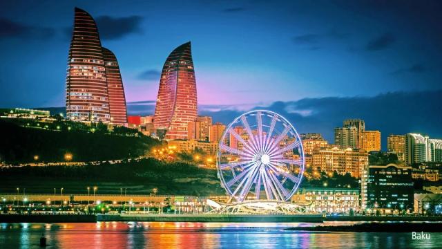 večerní Baku