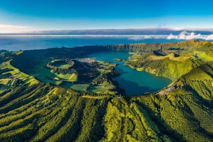 Turistika a koupání na Azorských ostrovech