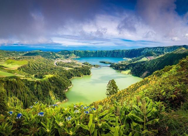 Turistika a koupání na Azorských ostrovech