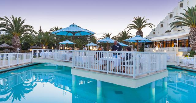 Magic-Hotel-Holiday-Village-Manar-and-Aquapark-POOL-DINNER