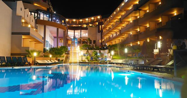 Galini-Sea-View-Beach-NIGHT-POOL