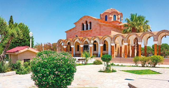 Nikos-Bnb-Studios-Church-of-Saint-Nektarios-Falirak
