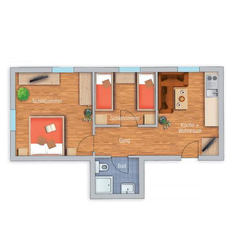 Appartements Fliana