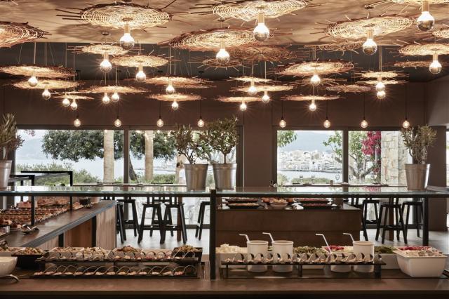 buffet setting amalthea main restaurant minos palace 3.jpg