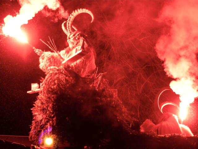 25 Advent a Krampus Rakousko