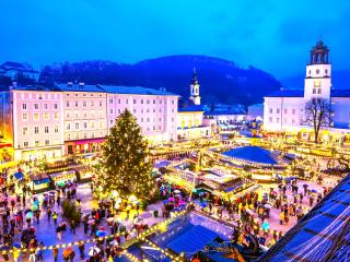 Krampus Advent Salzburg Hallstatt Bad Ischl jezero Wolfgangsee