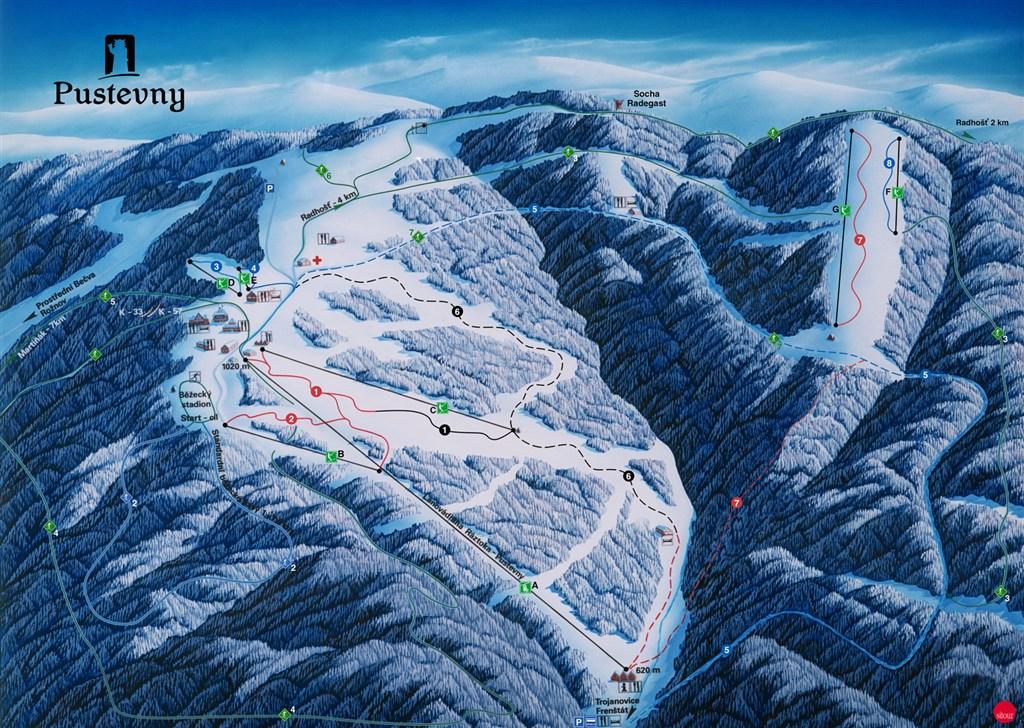 Skiareál Pustevny
