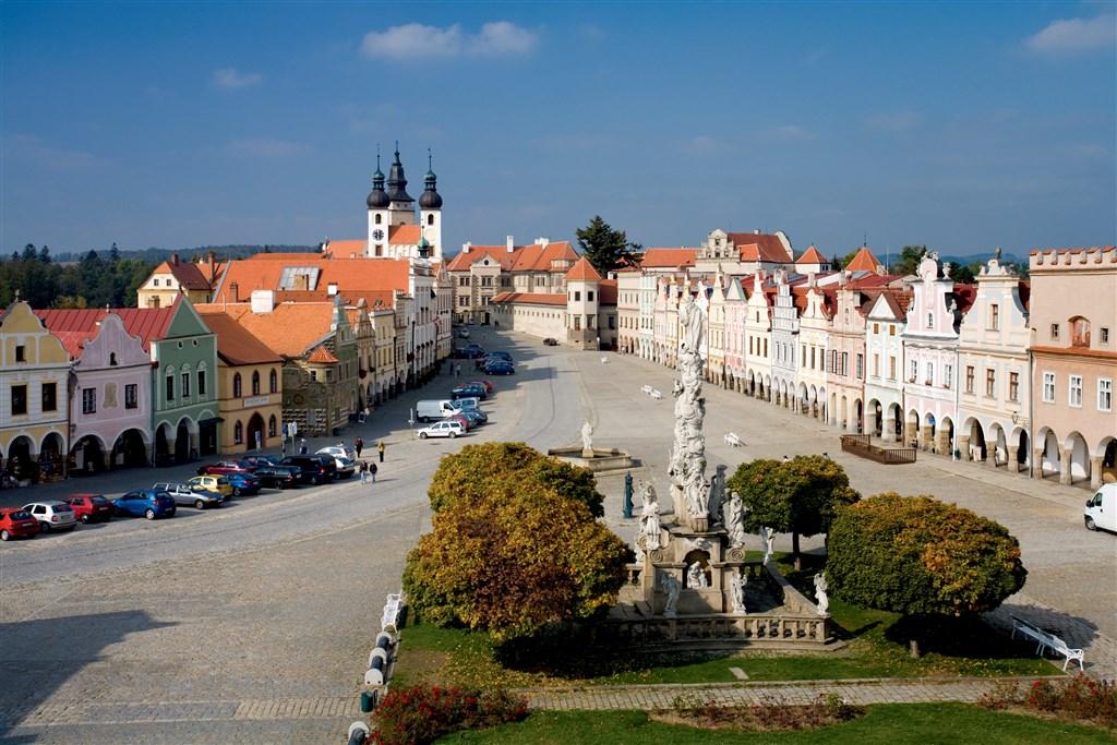 náměstí Zachariáše z Hradce, Mariánský sloup - Zdroj: České děd